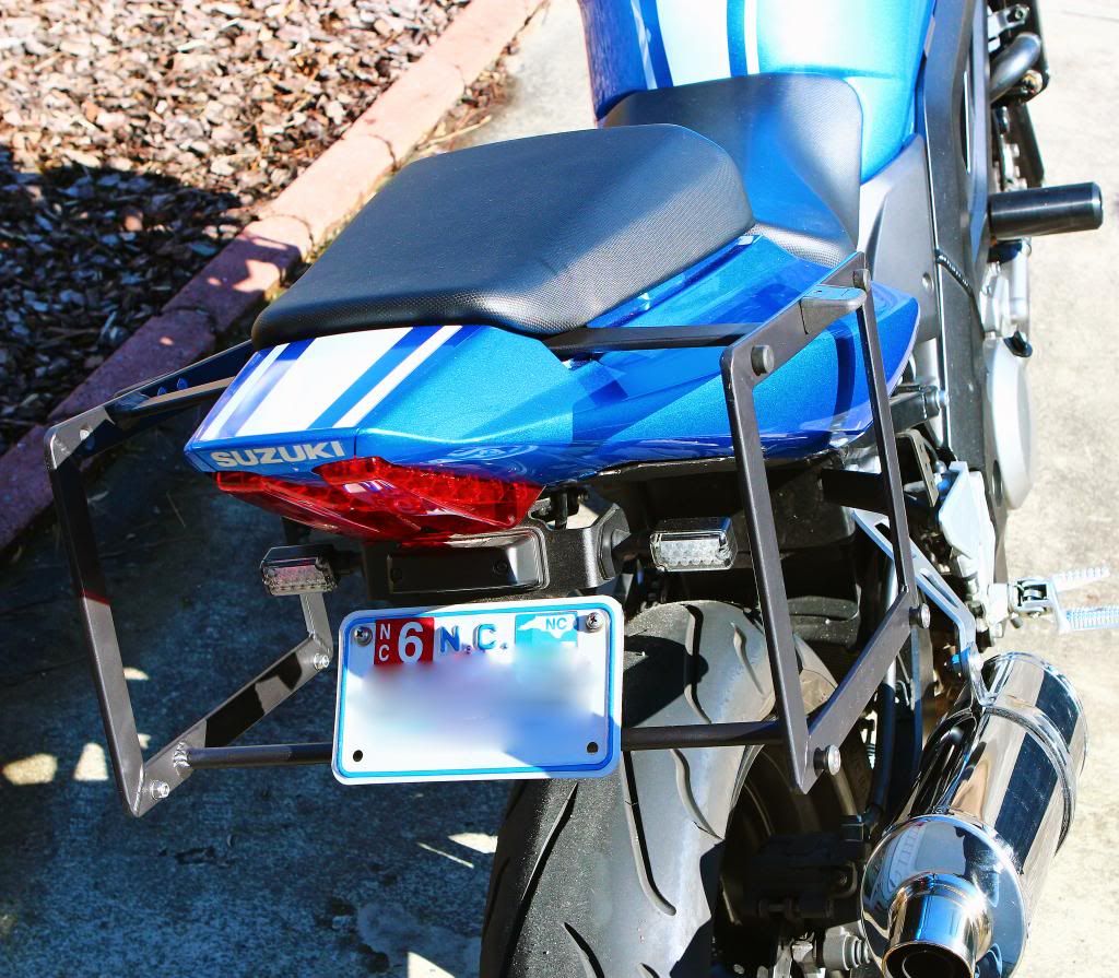 suzuki gladius luggage rack